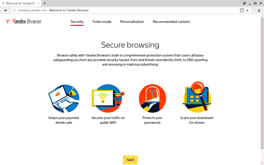 secure browsing