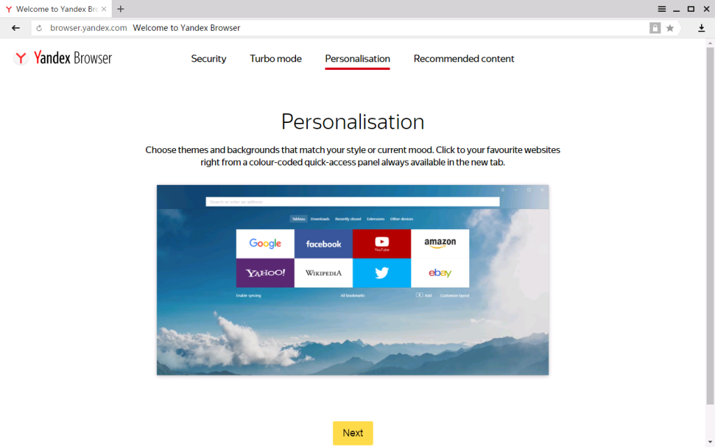 personalisation