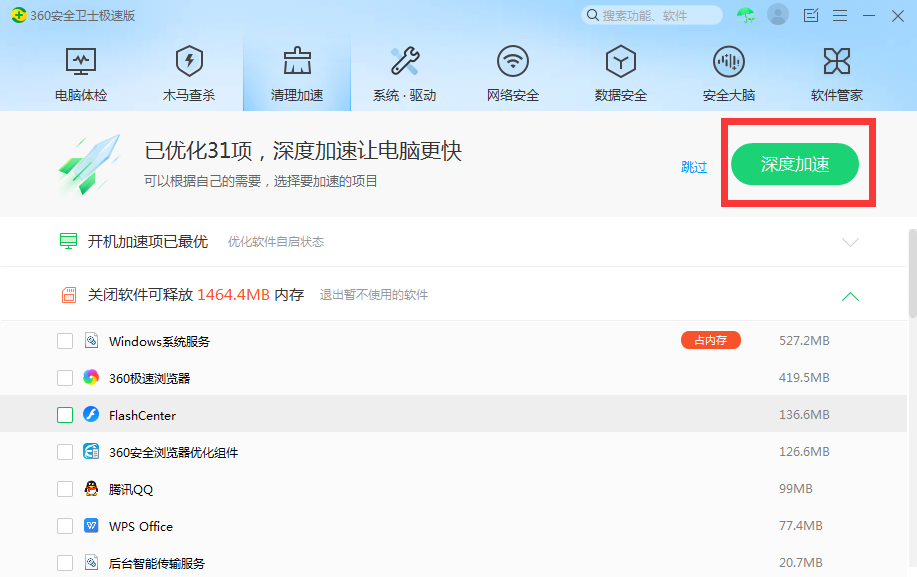 深度加速