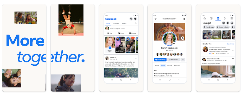 Facebook APP宣传图
