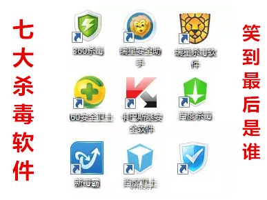 各种杀毒软件